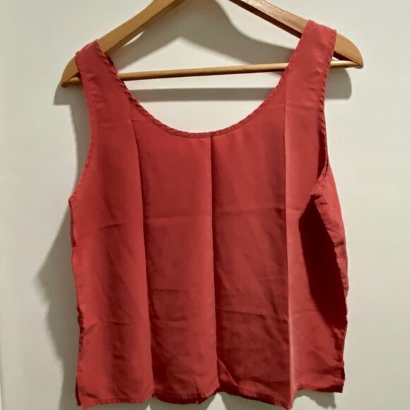 Women's Red Tank Top - Picture 2 of 2